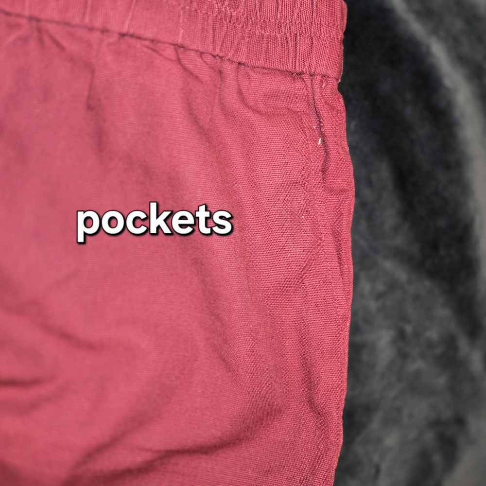 J. Crew 2 Pair of Shorts Relaxed Fit Elastic Waist Cotton & Linen Size Six. - Picture 6 of 8
